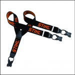 Stihl Genuine 110cm Black Button on Braces 1