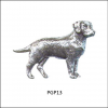 Bisley Pewter Working Dogs Lapel Pin Badges 13