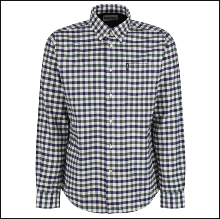 barbour country check shirt