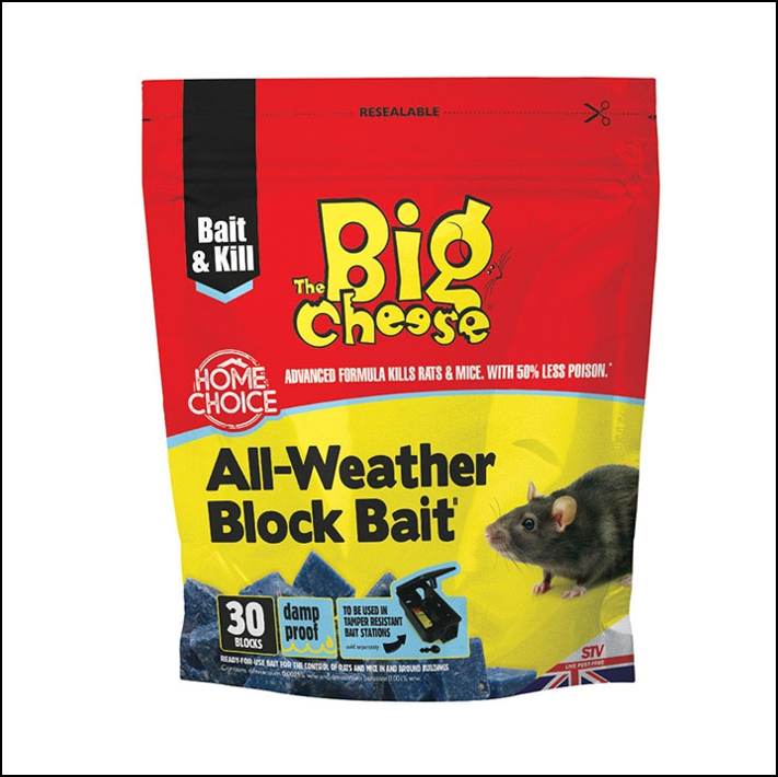Big Cheese All Weather Block Bait (30x10g)