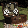 Lifestyle Family Sized Willow Picnic Hamper 3