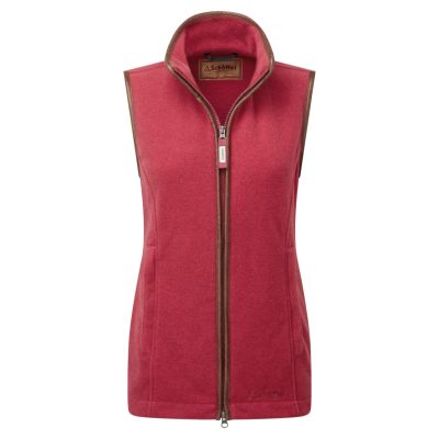 Schoffel Lyndon II Ladies Fleece Gilet Pomegranate 6