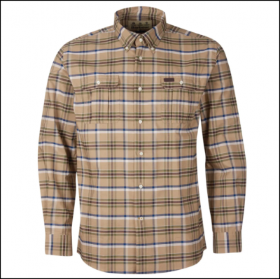 Barbour Barton Coolmax Shirt Stone 1