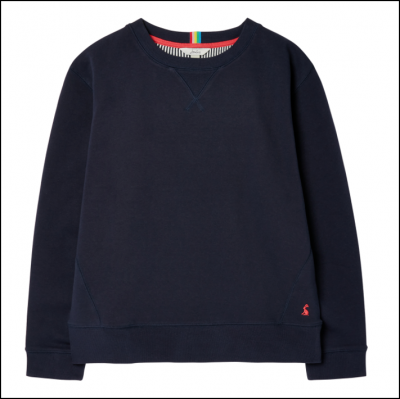 Joules Monique Crew Neck Sweatshirt French Navy 1