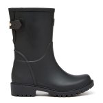 Joules Wistow Adjustable Mid Height Wellies Black