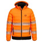 Portwest S548 Hi-Vis Ultrasonic Heated Tunnel Jacket 1