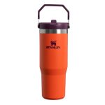 Stanley Ice Flow Flip Straw Tumbler .89L Tiger Lily Plum 1