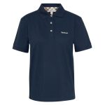 Barbour Bowford Ladies Polo Shirt Navy