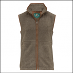 AP Aylsham M Olive Fleece Waistcoat 1